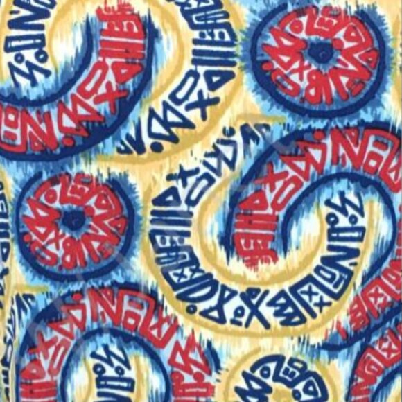 NWT LuLaRoe Classic T Top Womens Size Medium Geometric Red Blue Short Sleeve - Picture 10 of 10